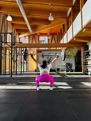PERFORMANCE LEGGINGS — POWERHOUSE FUCHSIA