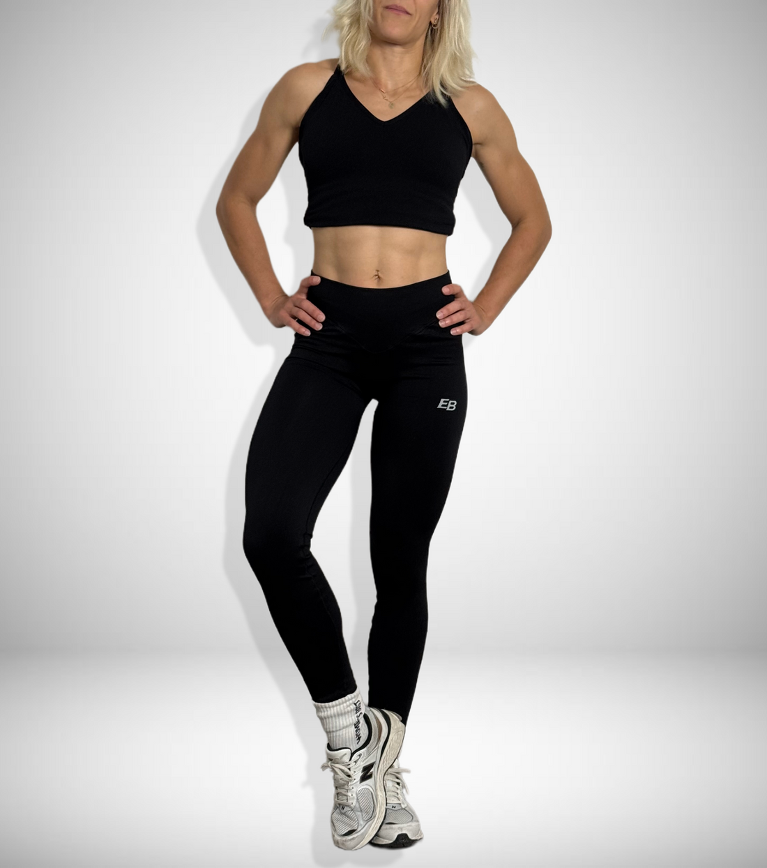 PERFORMANCE LEGGINGS — VICTORY BLACK