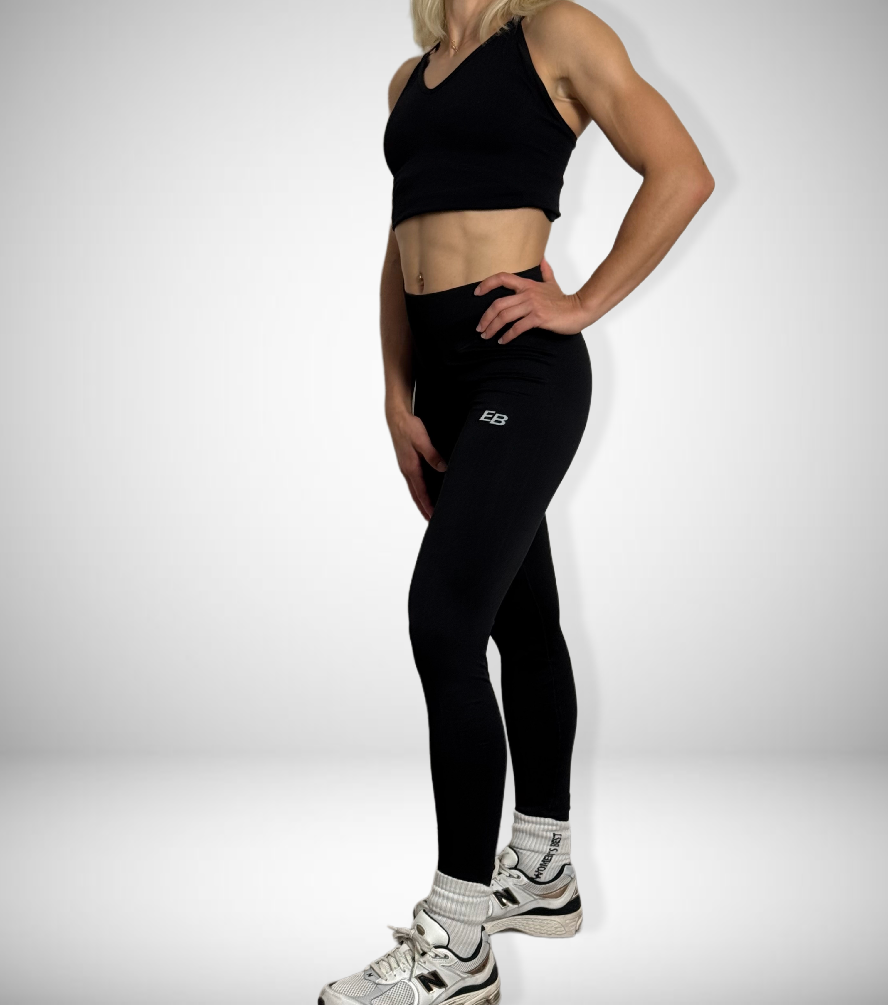 PERFORMANCE LEGGINGS — VICTORY BLACK