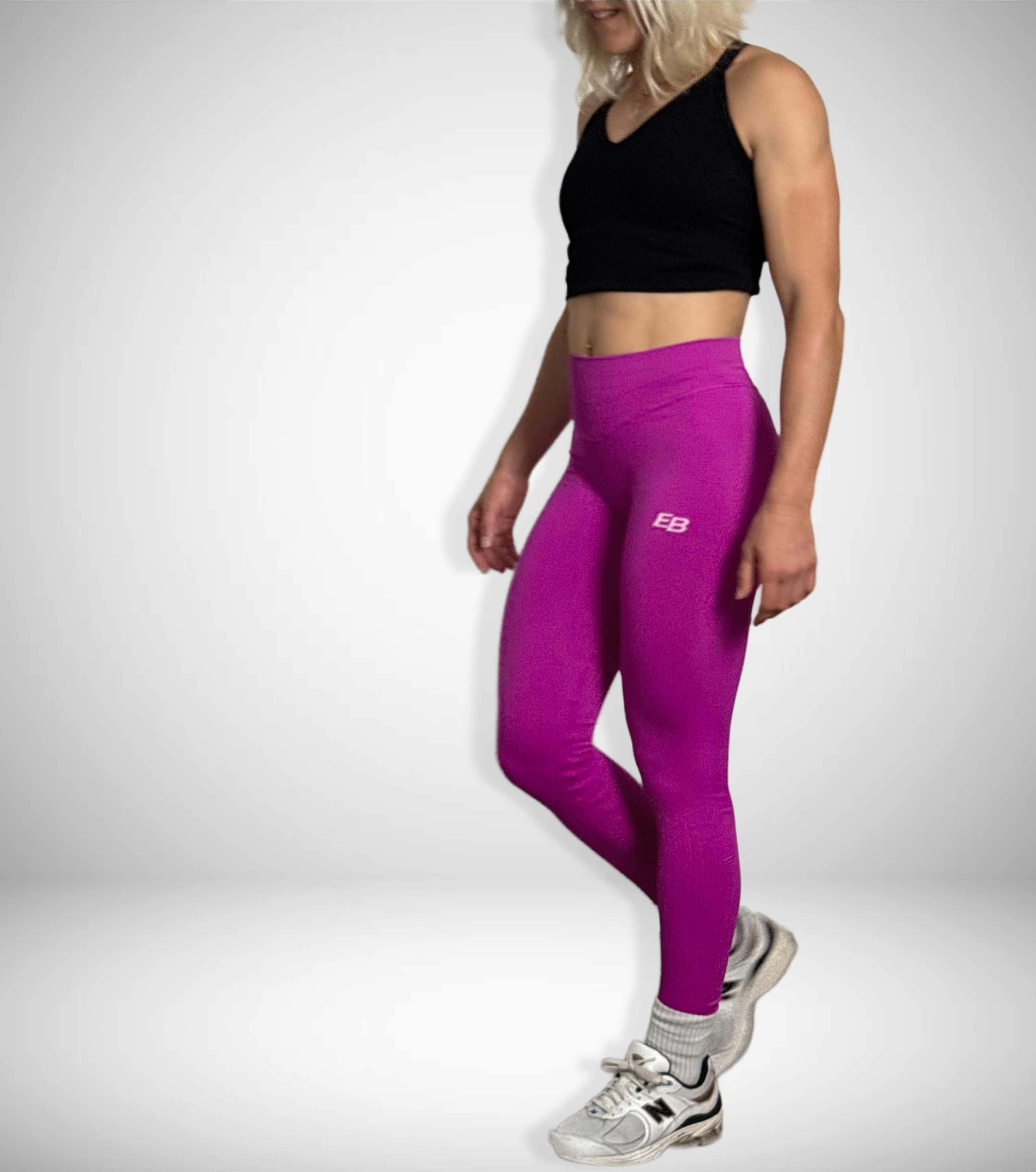PERFORMANCE LEGGINGS — POWERHOUSE FUCHSIA