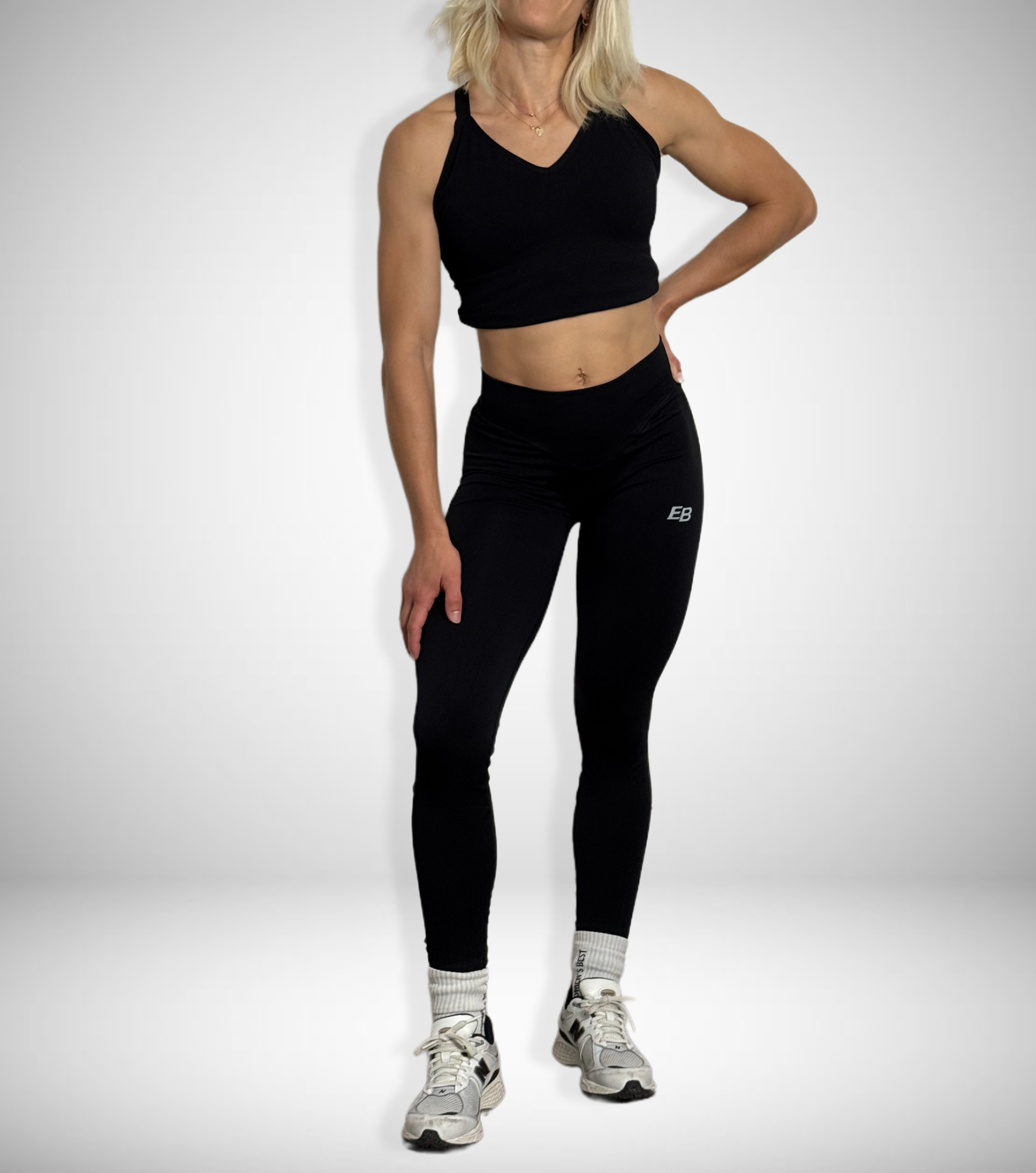 PERFORMANCE LEGGINGS — VICTORY BLACK