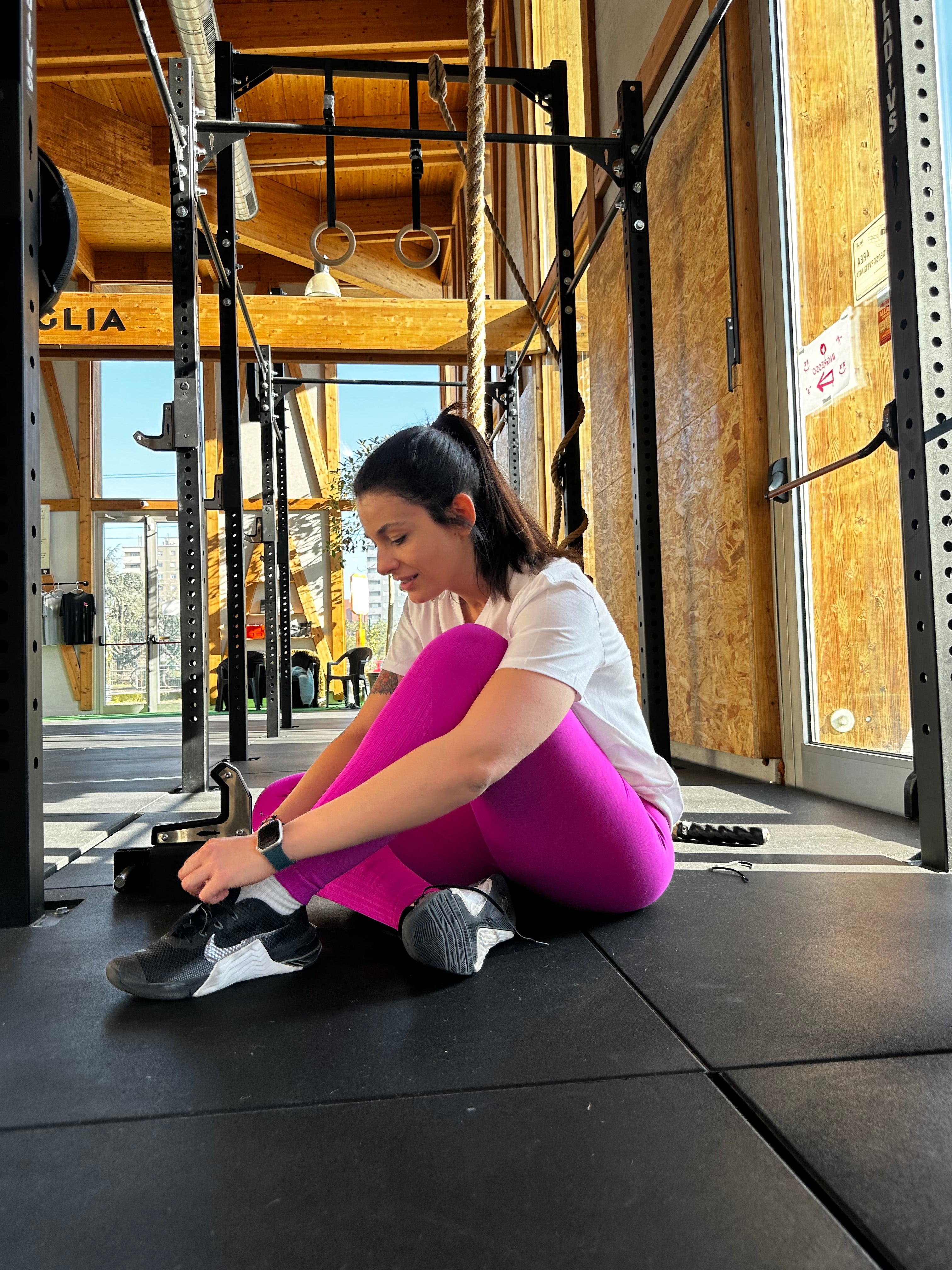 PERFORMANCE LEGGINGS — POWERHOUSE FUCHSIA